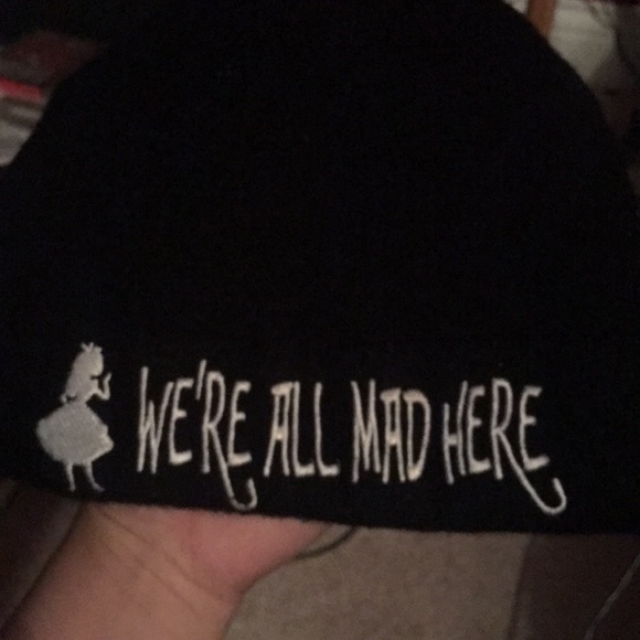 SOLD- Alice in Wonderland beanie - Picture 2 of 5